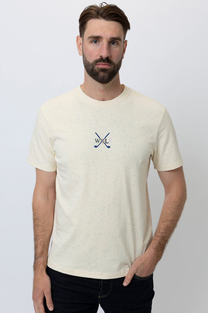 Boston Short Sleeve T-Shirt in Cream
