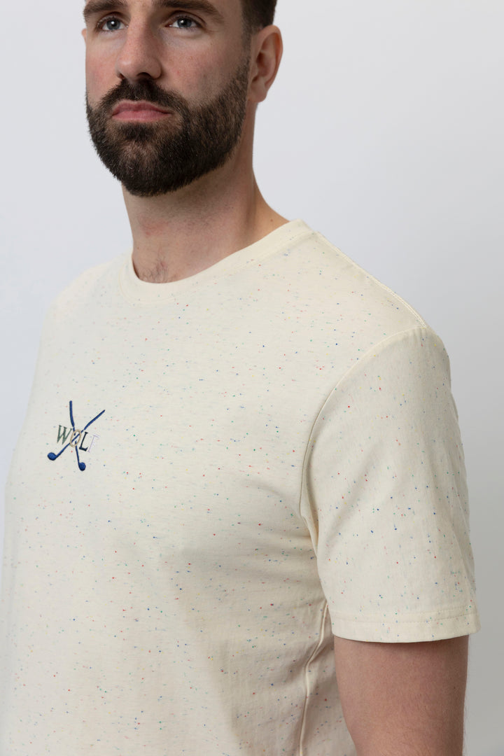 Boston Short Sleeve T-Shirt in Cream