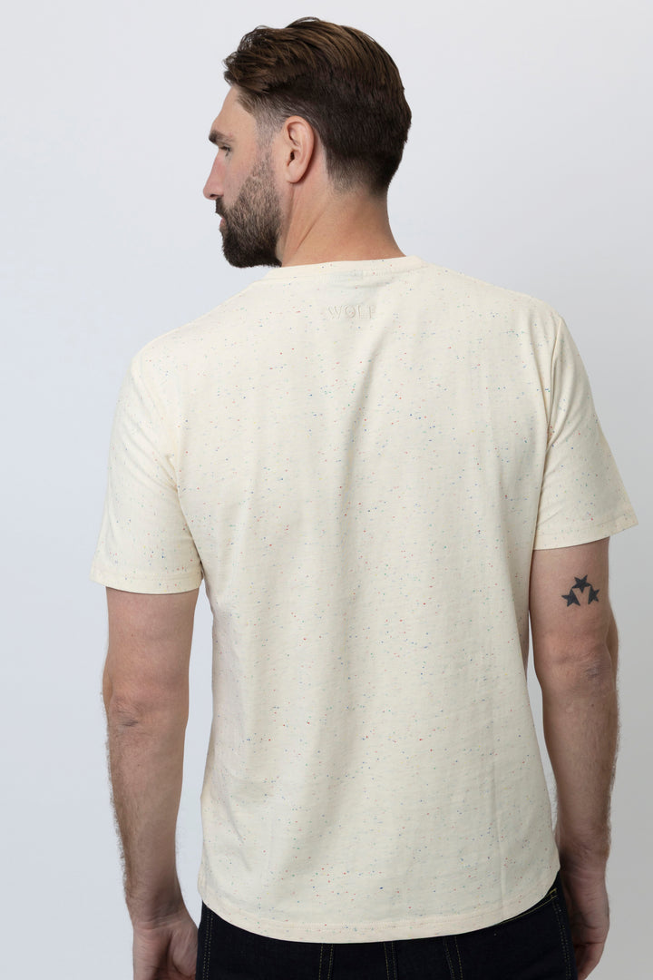 Boston Short Sleeve T-Shirt in Cream