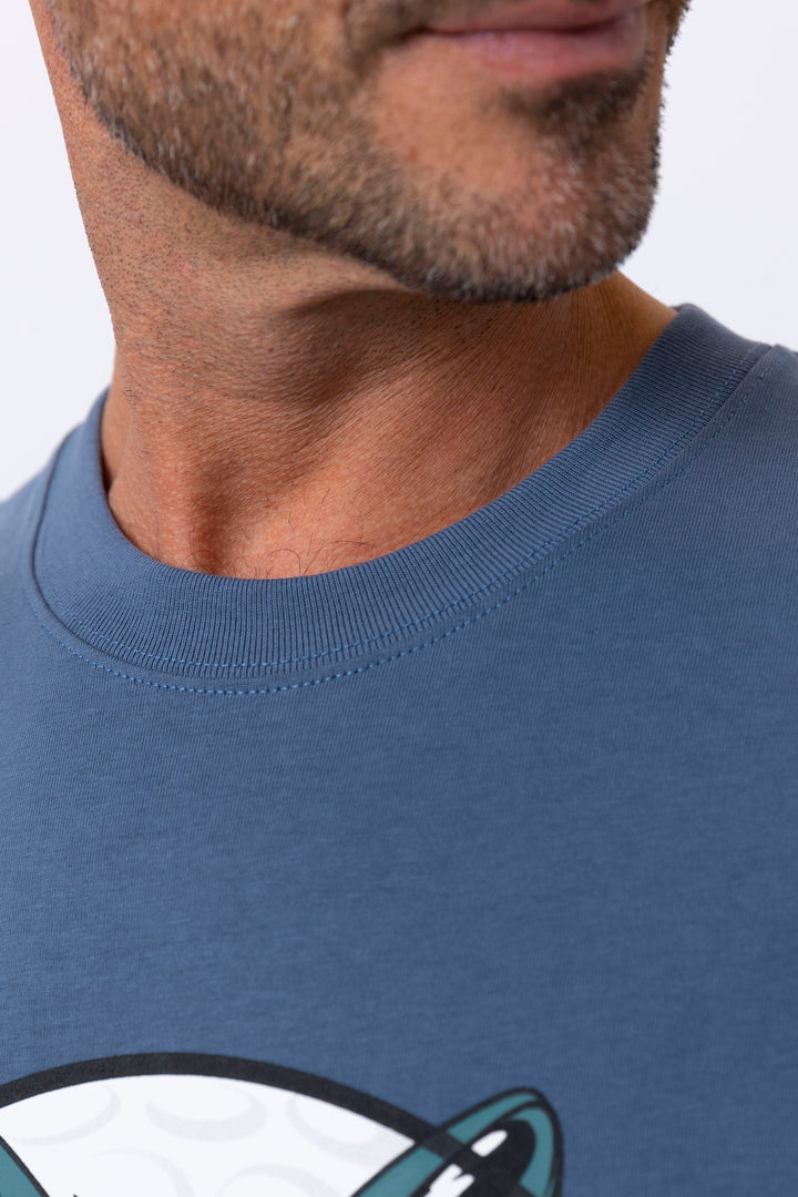 Vancouver Short Sleeve T-Shirt in Blue