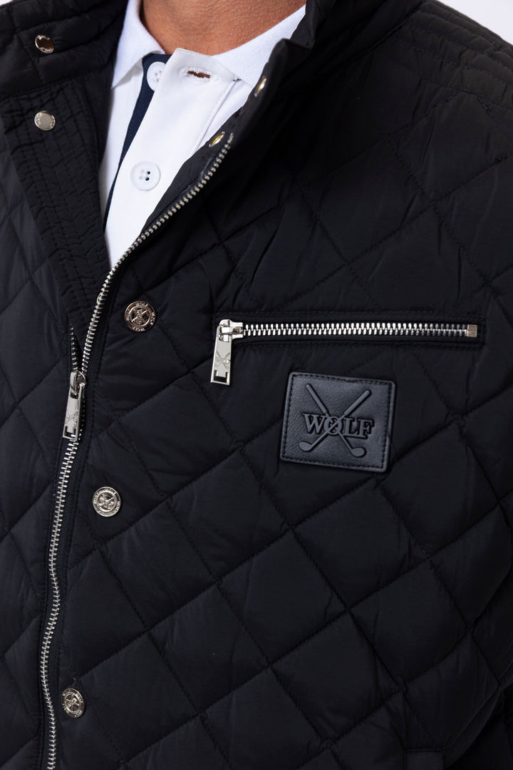 Canary Wharf Gilet in Black