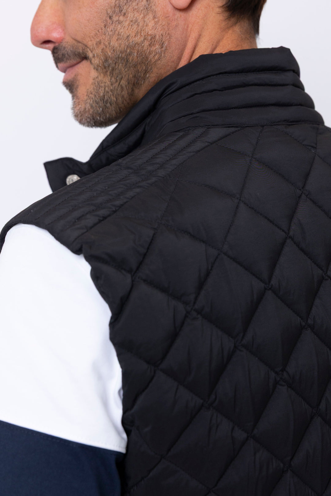 Canary Wharf Gilet in Black