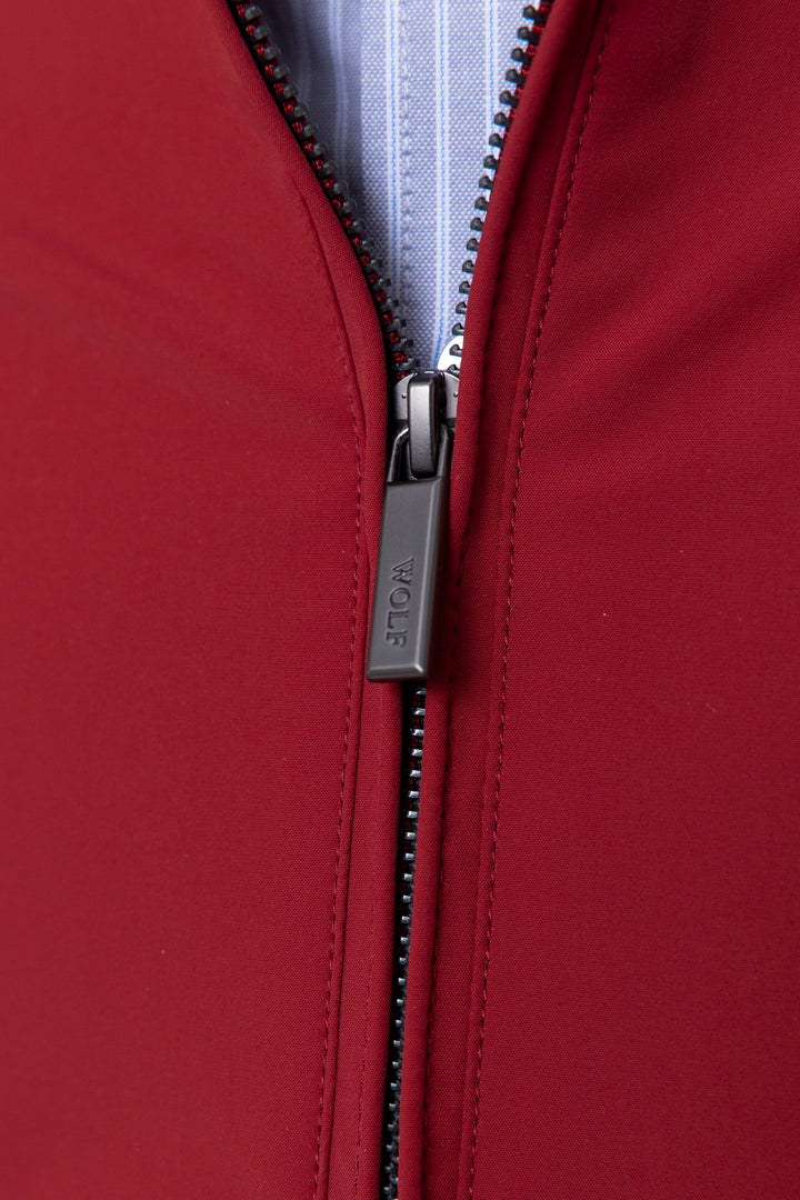 Firenze Lighweight Jacket in Red