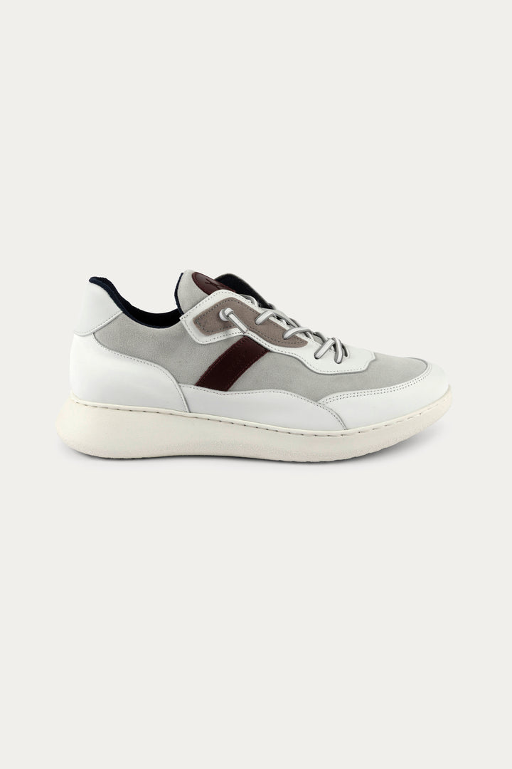 Notting Leather Trainers in White