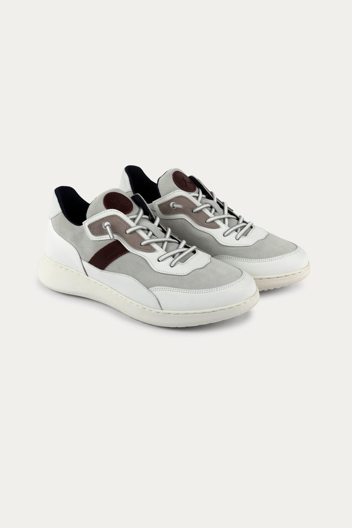 Notting Leather Trainers in White