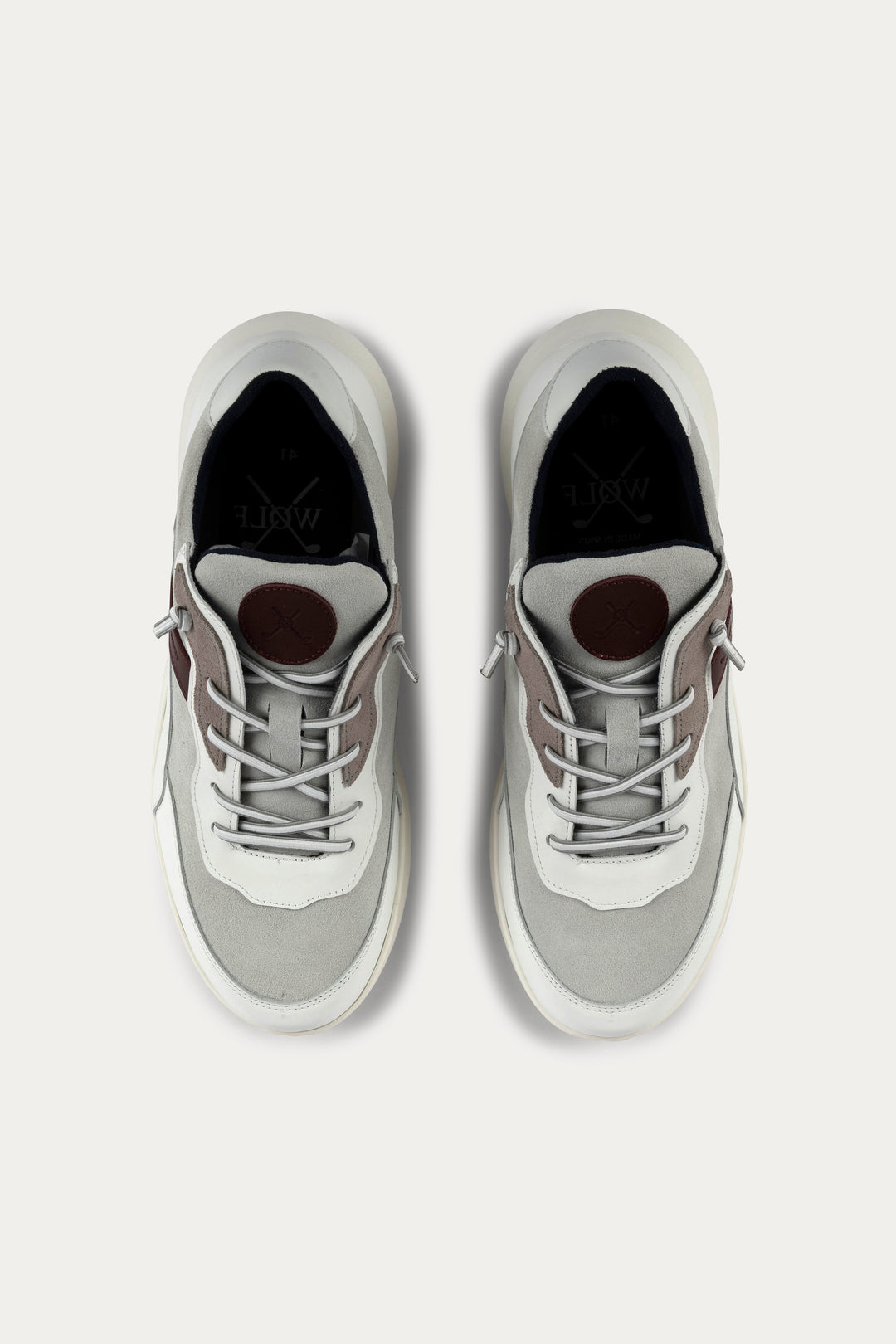 Notting Leather Trainers in White