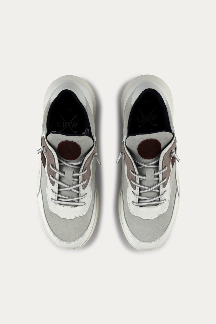 Notting Leather Trainers in White