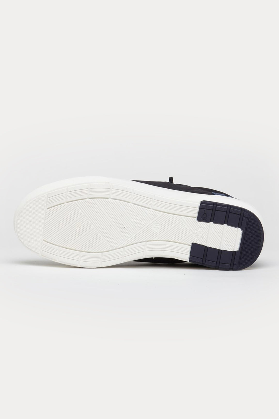 Wimbledon Leather Trainers in Navy