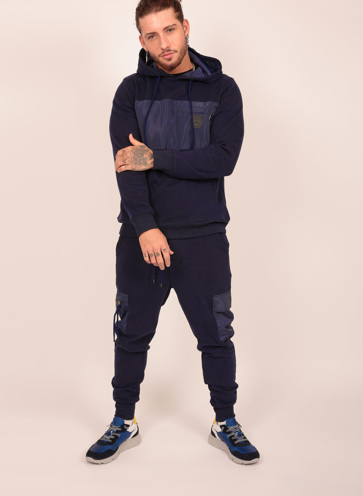 Heritage Tracksuit Set in Navy