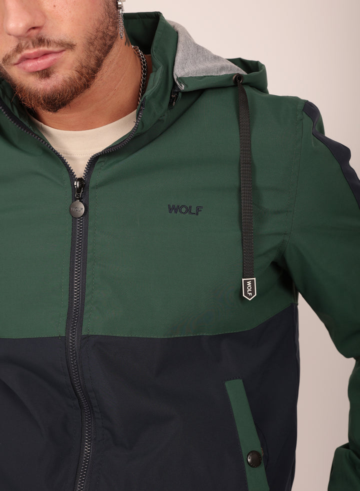 Oxford Light Jacket in Green