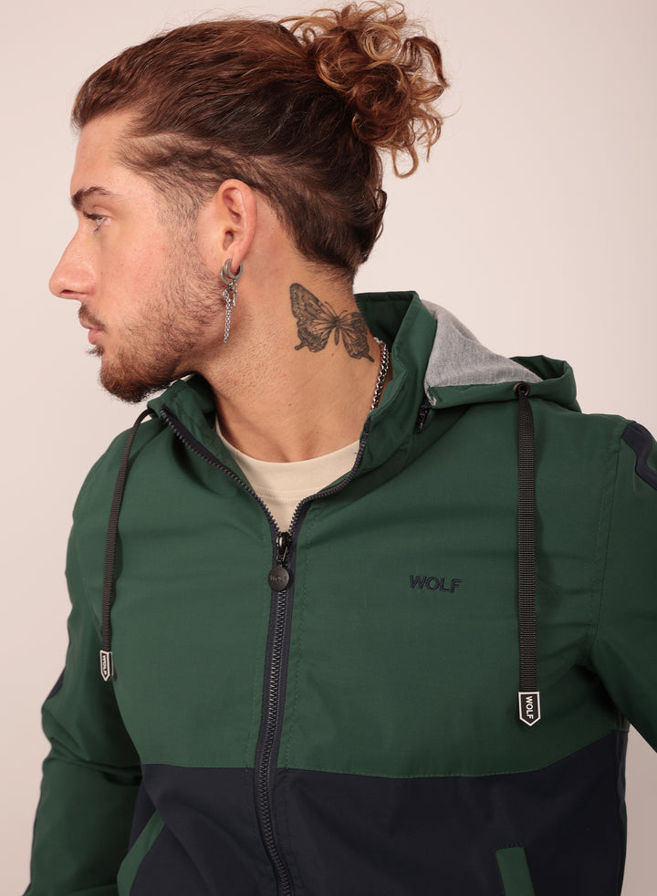 Oxford Light Jacket in Green