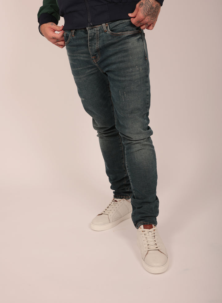 Iconic Slim Fit Jeans in Dark Blue