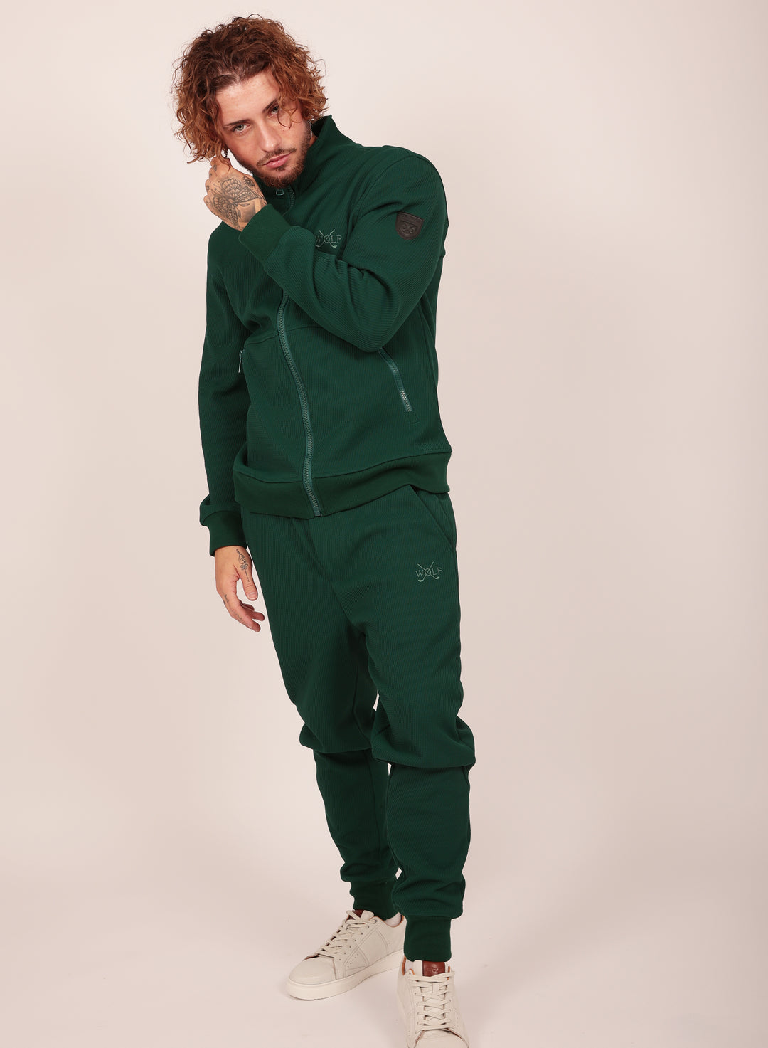 Classic Tracksuit Set in Green