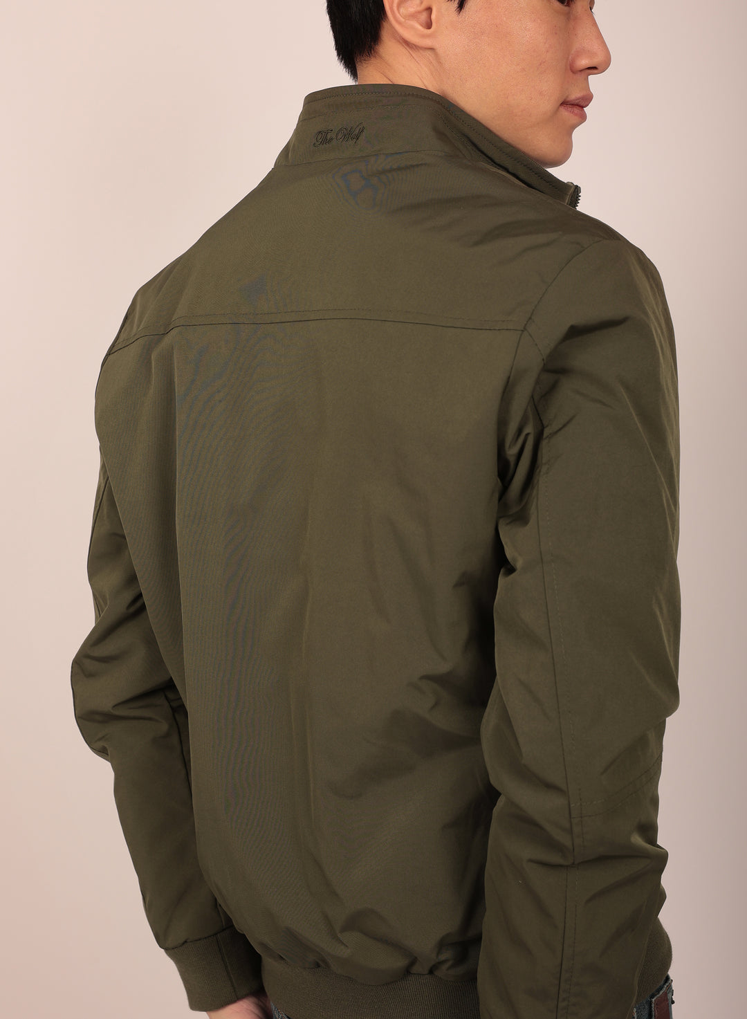 Wimbledon Relaxed Jacket in Olive