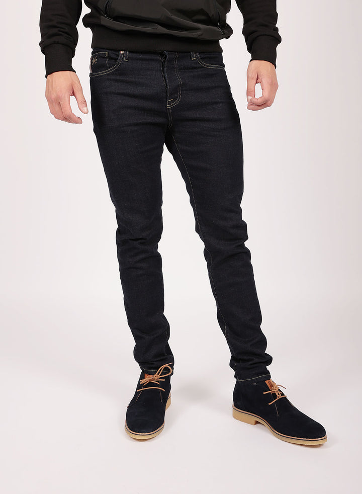 Classic Slim Fit Jeans in Navy