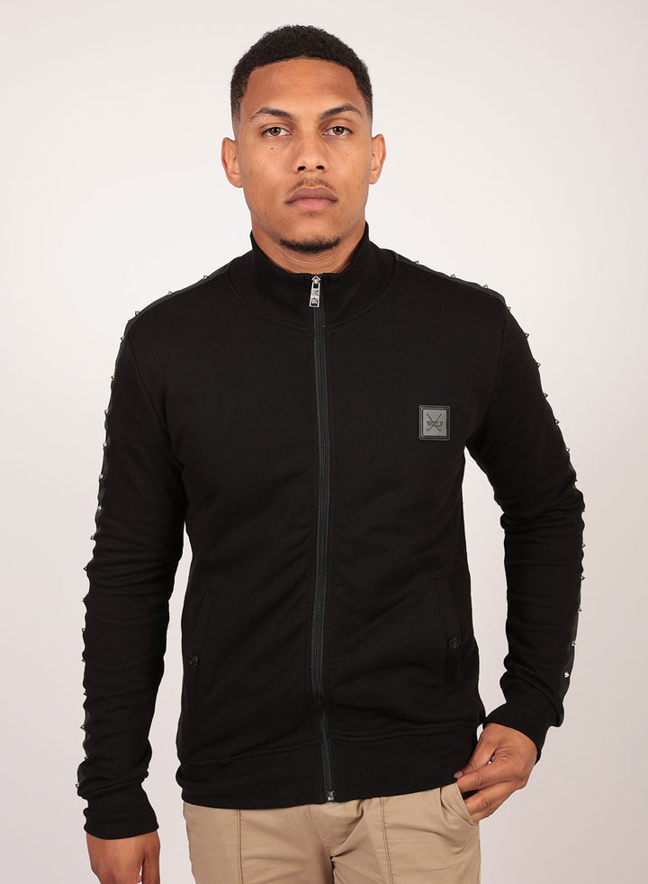 Full Zip Sweatshirt in Black