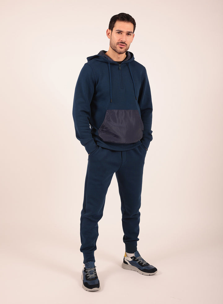 Relaxed Tracksuit Set in Navy