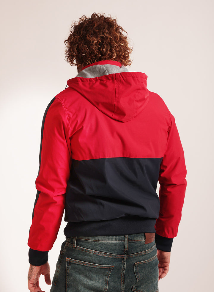 Oxford Light Jacket in Red