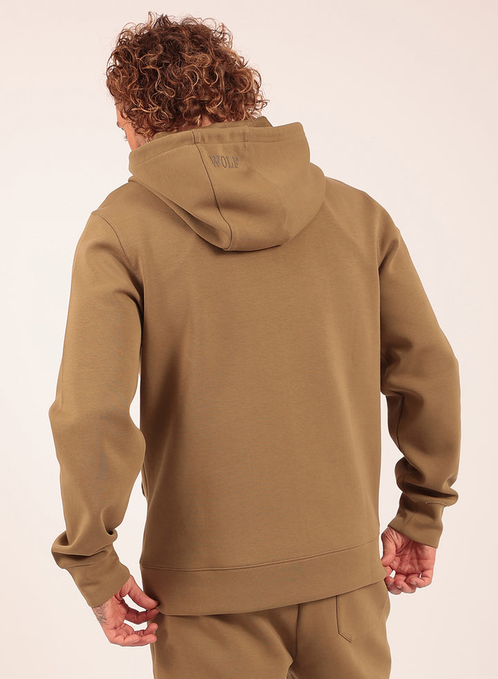 Relaxed Tracksuit Set in Brown