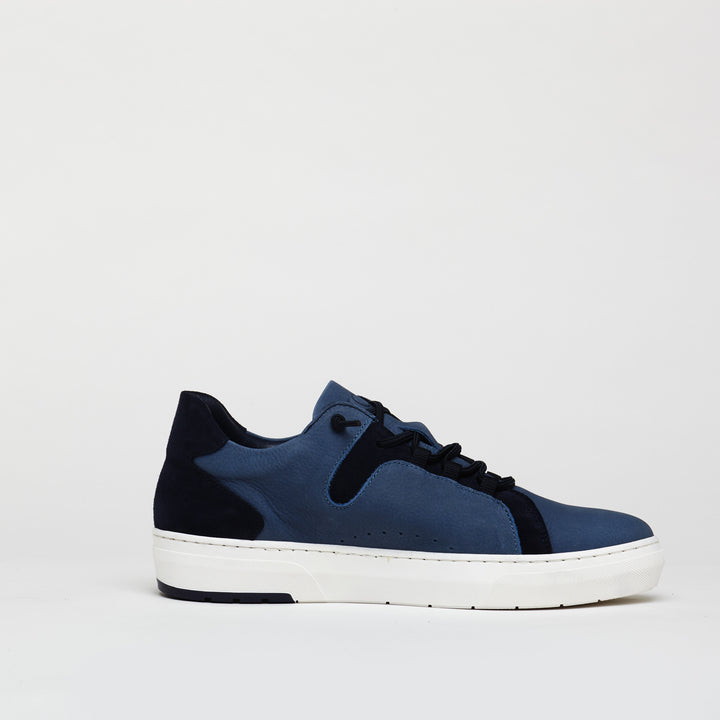 Wimbledon Leather Trainers in Blue